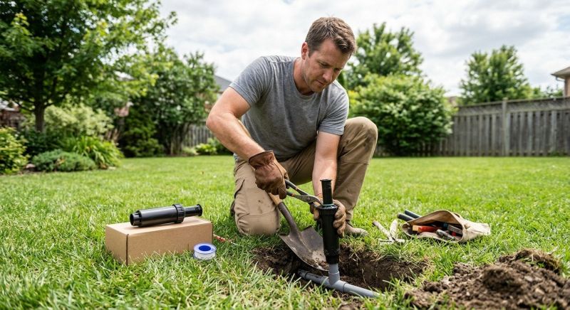 Lawn Sprinkler Replacement in Aiken, SC