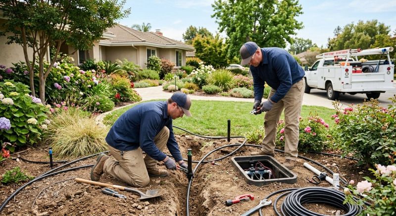 Garden Irrigation Installation in Ventura County, CA