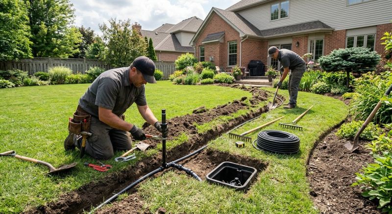 Garden Sprinkler Installation in Aiken, SC