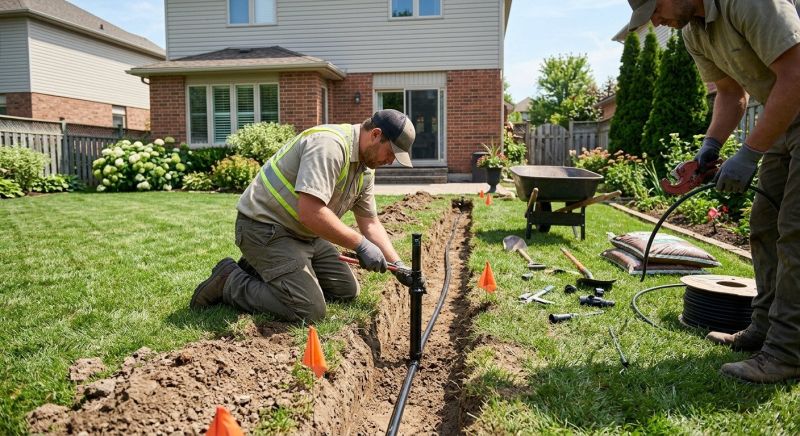 Garden Sprinkler Installation in Aiken, SC