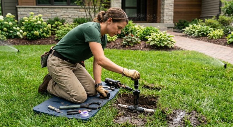 Garden Sprinkler Replacement in Aiken, SC