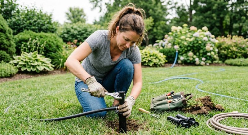 Garden Sprinkler Replacement in Aiken, SC