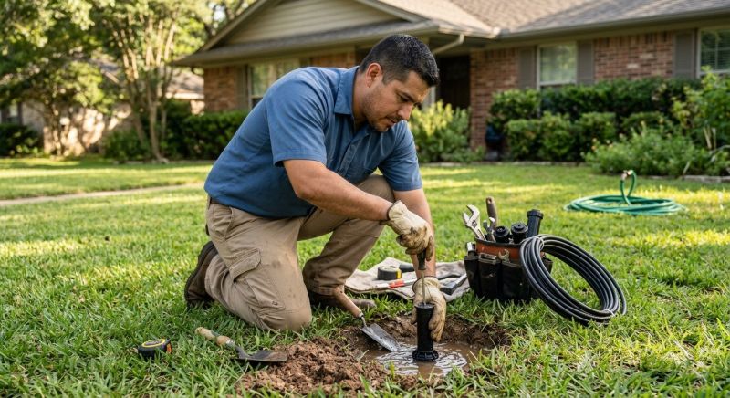 Sprinkler Head Replacement in Aiken, SC
