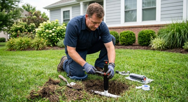 Sprinkler Valve Replacement in Aiken, SC