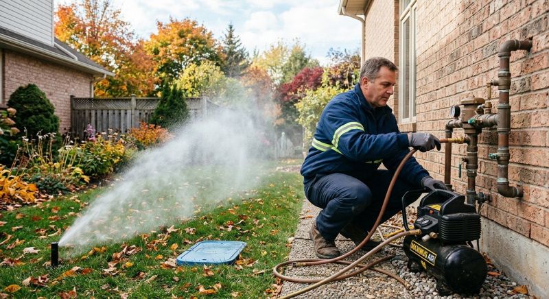 Sprinkler Winterization in Reno, NV