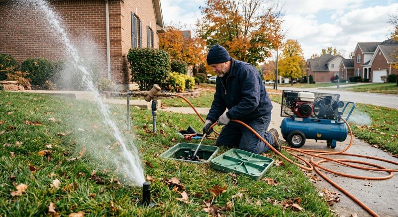 Sprinkler Winterization in Carson City, NV