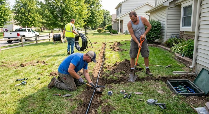 Yard Irrigation Installation in Aiken, SC